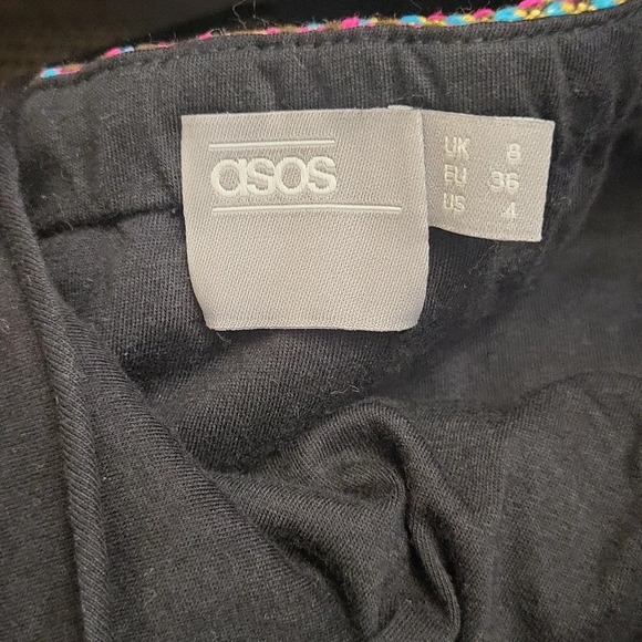 Asos Halter Coins Beaded Cold Shoulder Dress - Picture 3 of 3